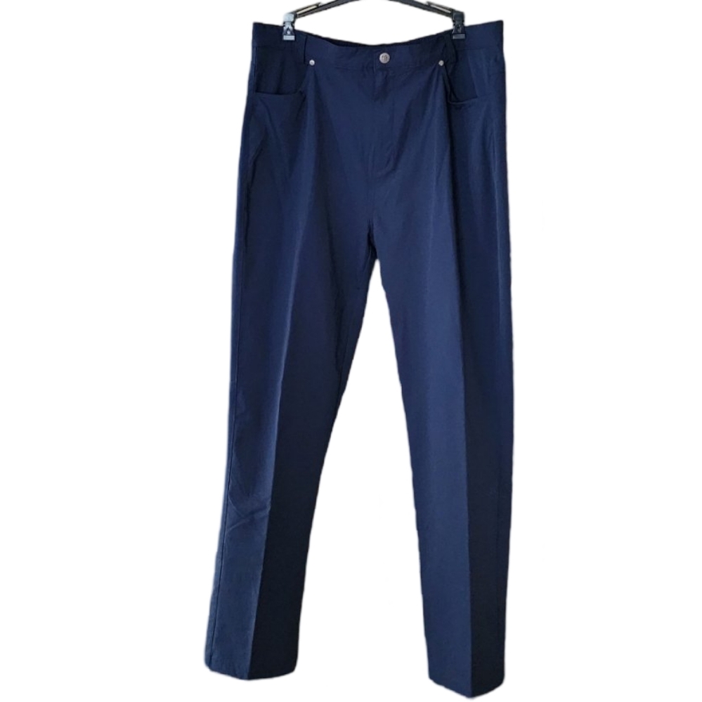 Outdoor Sports Trr Mens Navy Blue Straight Leg Hiking Golf Utility Pants Size 36